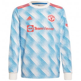 Fußballtrikots Manchester United 2021-2022 Langarm Auswärts-trikot kaufen